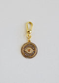 Trust Your Intuition Charm on Swivel Clasp