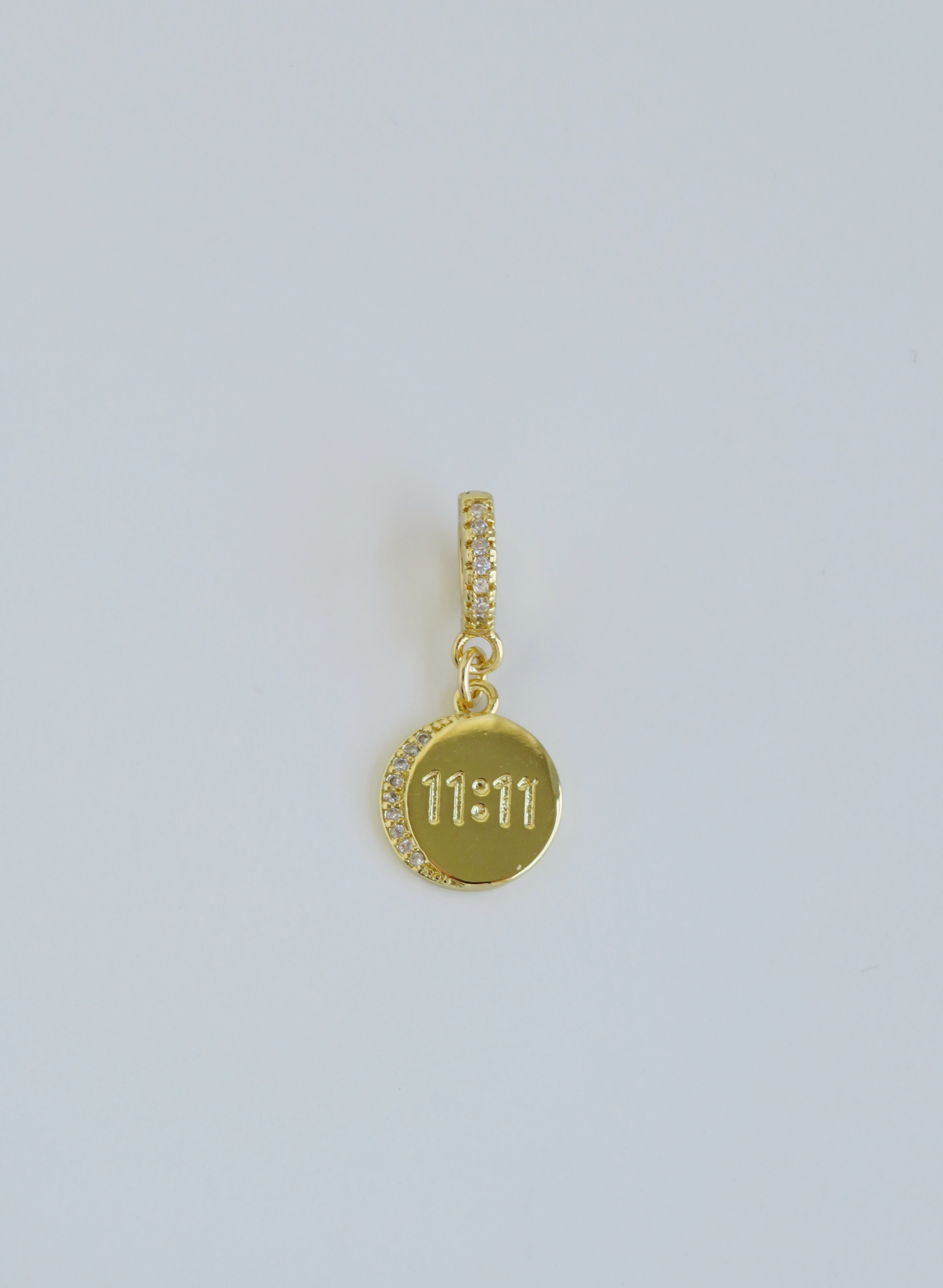 Set Your Intentions- Petite 11:11 Charm on Diamond Clasp