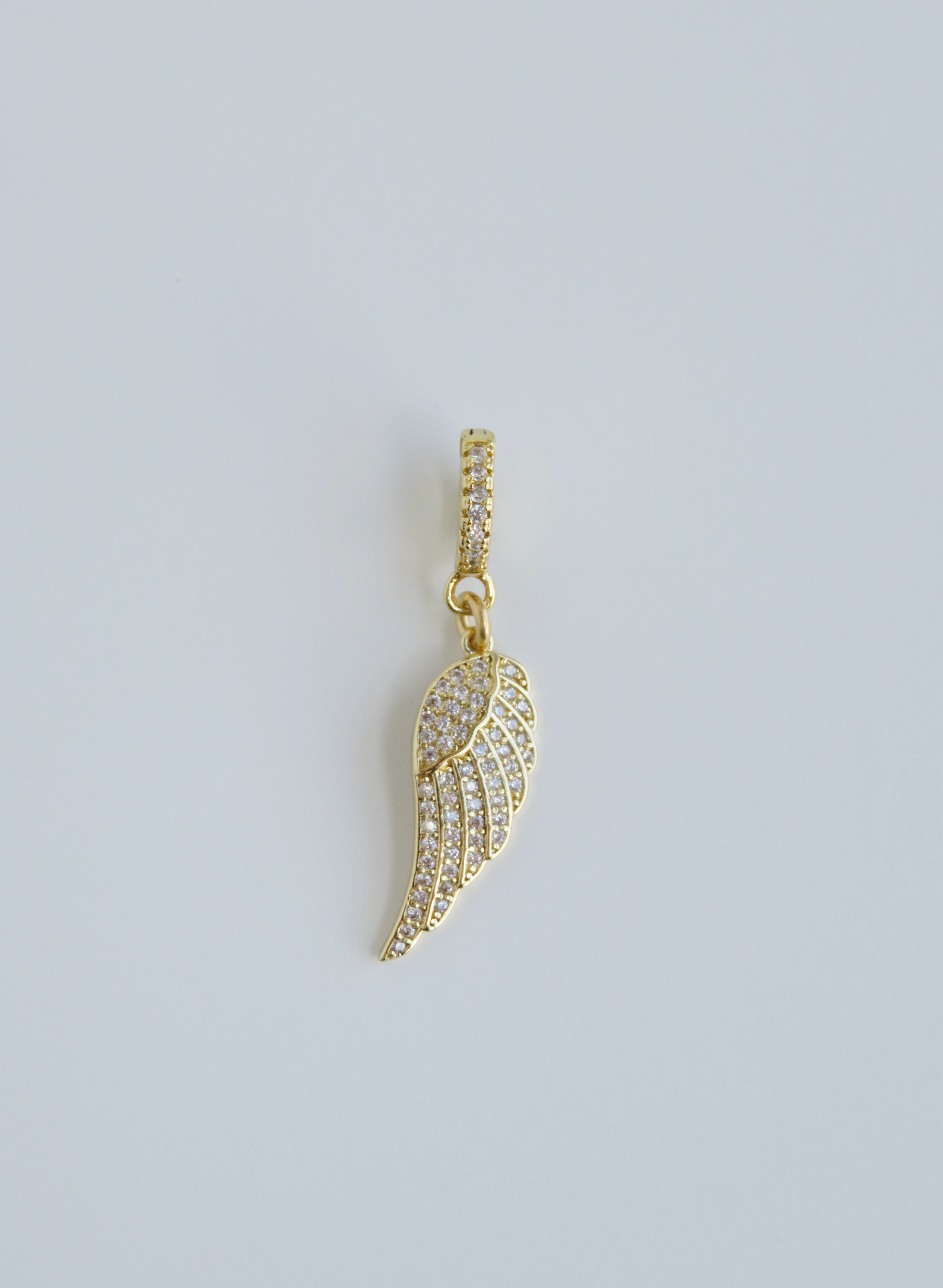 Divine Guidance - Angel Wing Charm on Clasp