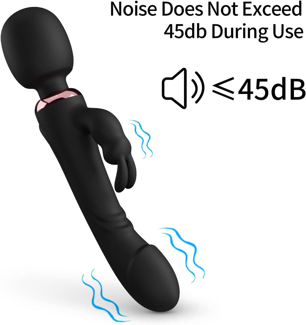 MidnightTriad Triple Stimulation Rabbit Wand