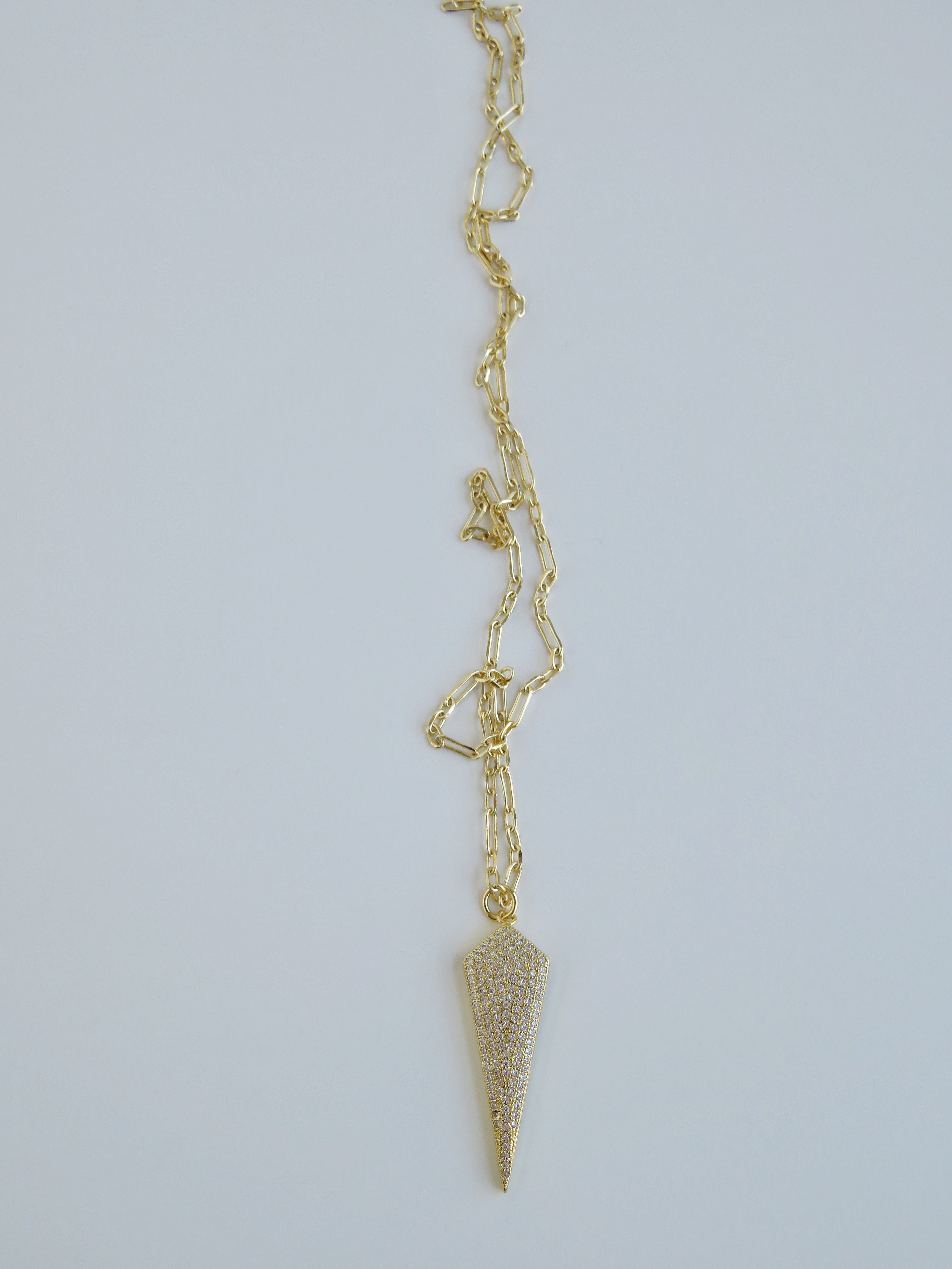 Diamond Arrowhead Necklace
