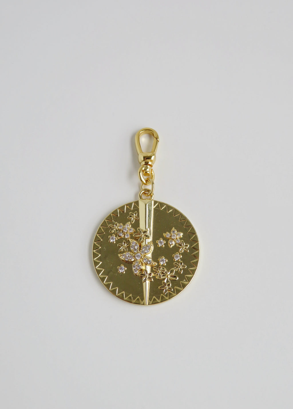 Renew & Thrive Charm on Swivel Clasp - Flower
