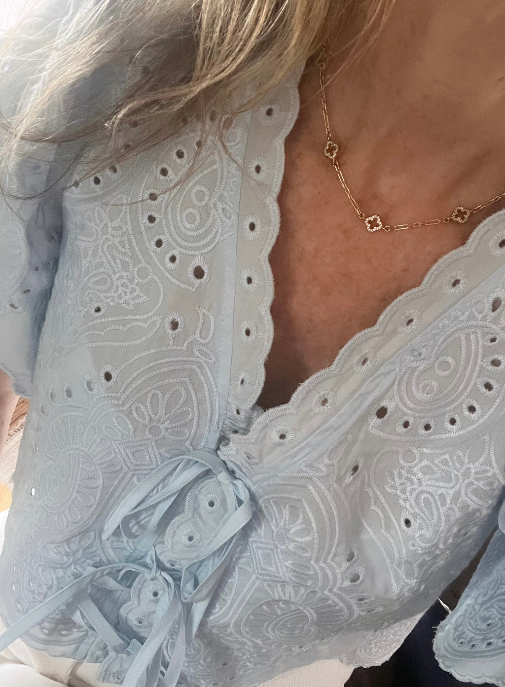 Diamond Clover Necklace