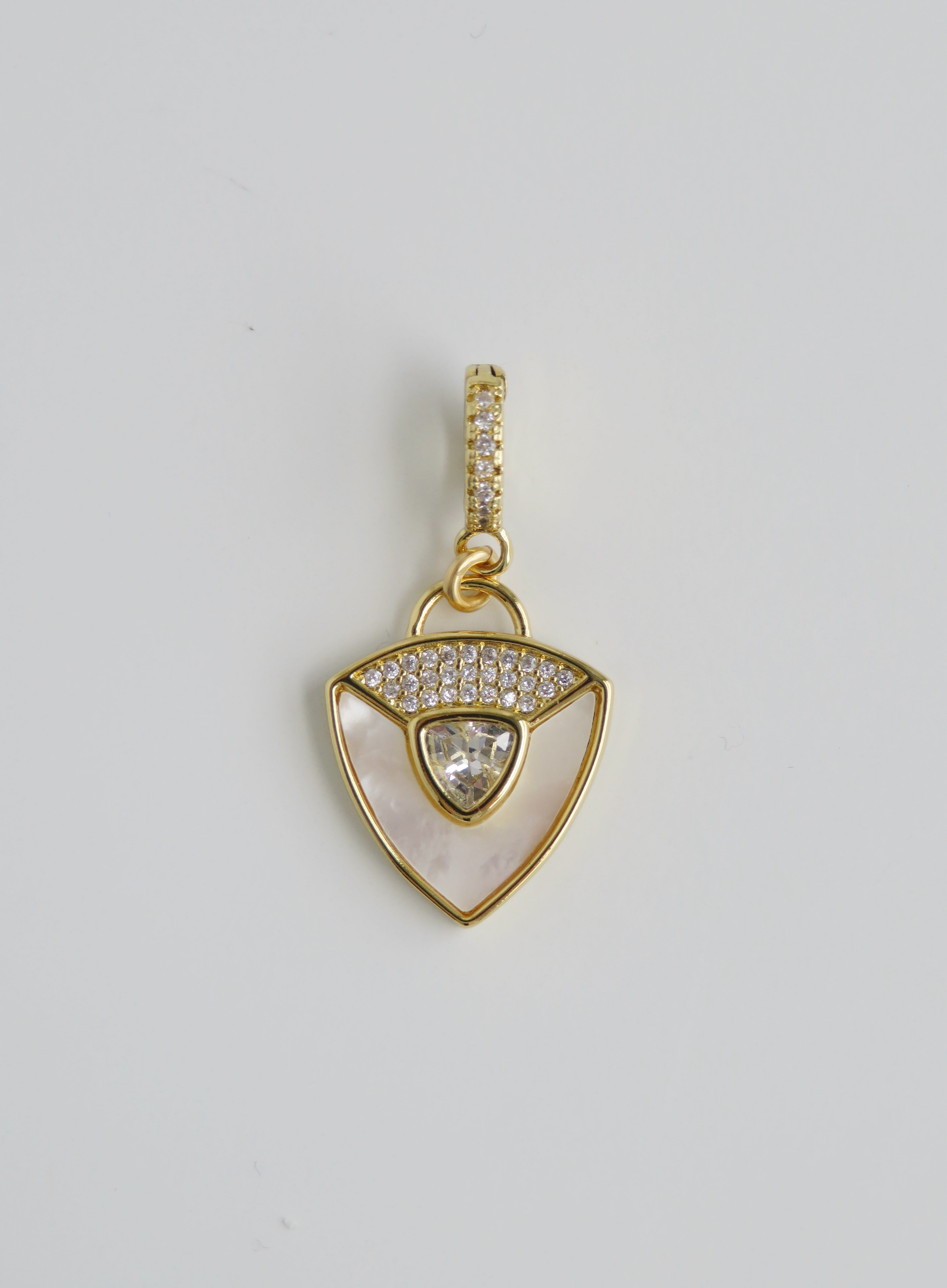 Perla Charms on Diamond Clasp