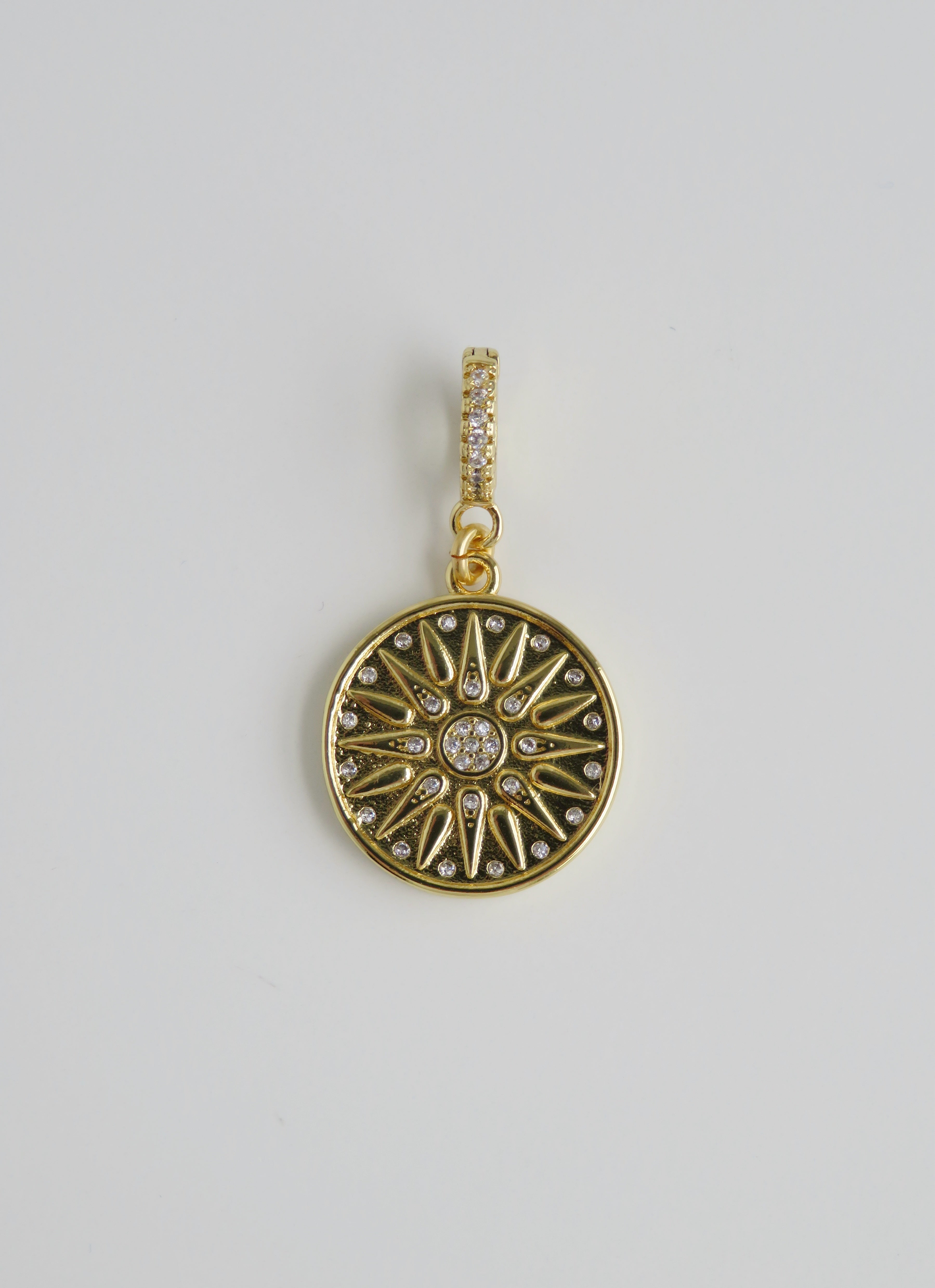 Sunburst Charm on Clasp