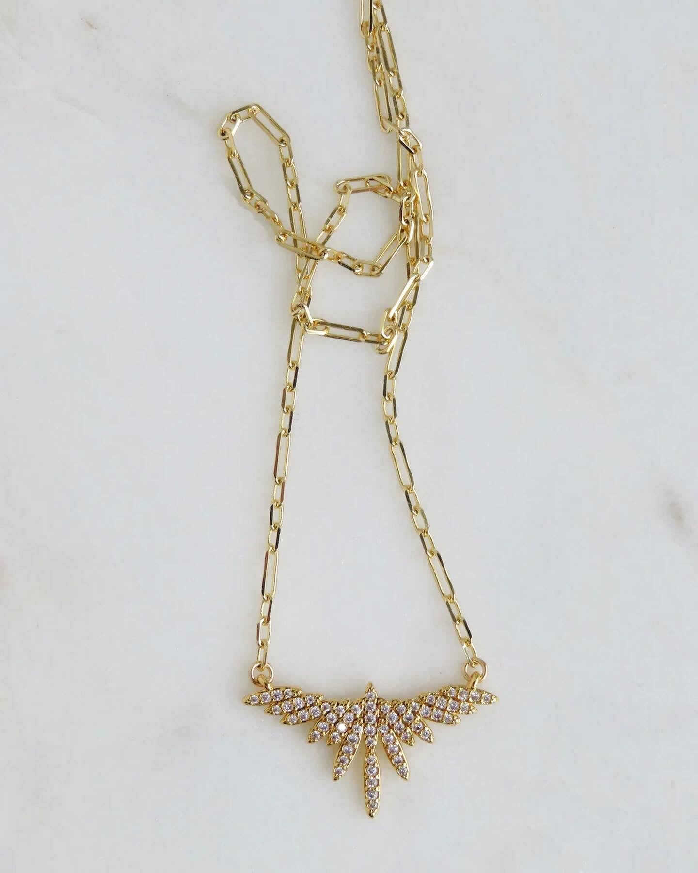 Divine Phoenix Angel Necklace