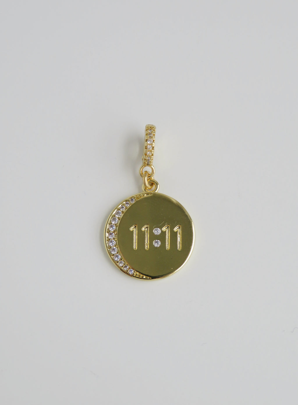 11:11 Gold Angel Number on Clasp