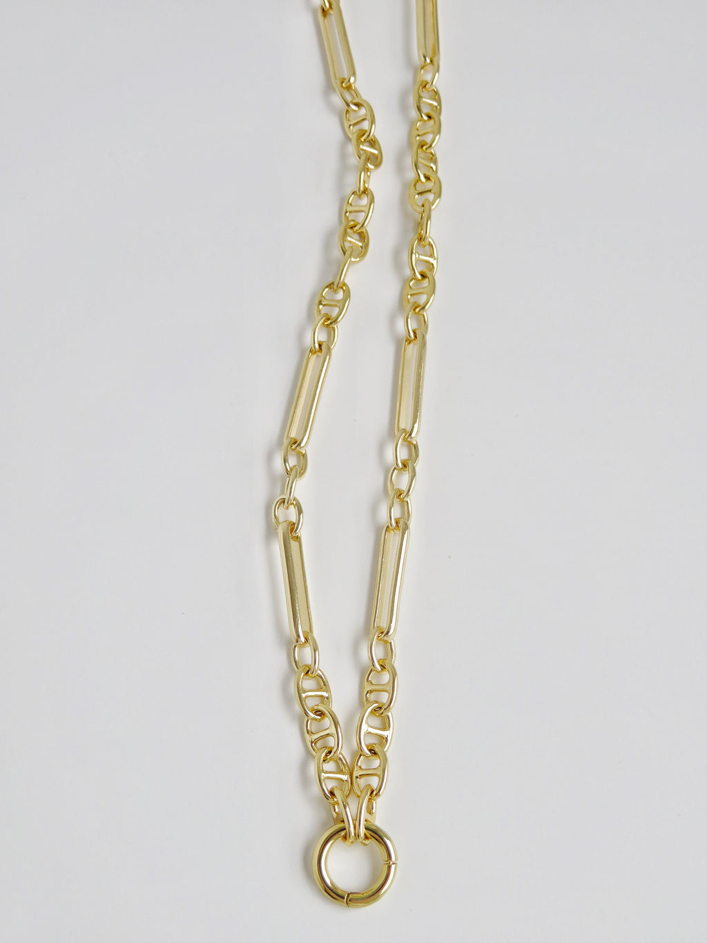 Sanxenxo Charm Holder Necklace - Clicker Clasp - add charms