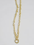 Sanxenxo Charm Holder Necklace - Clicker Clasp - add charms