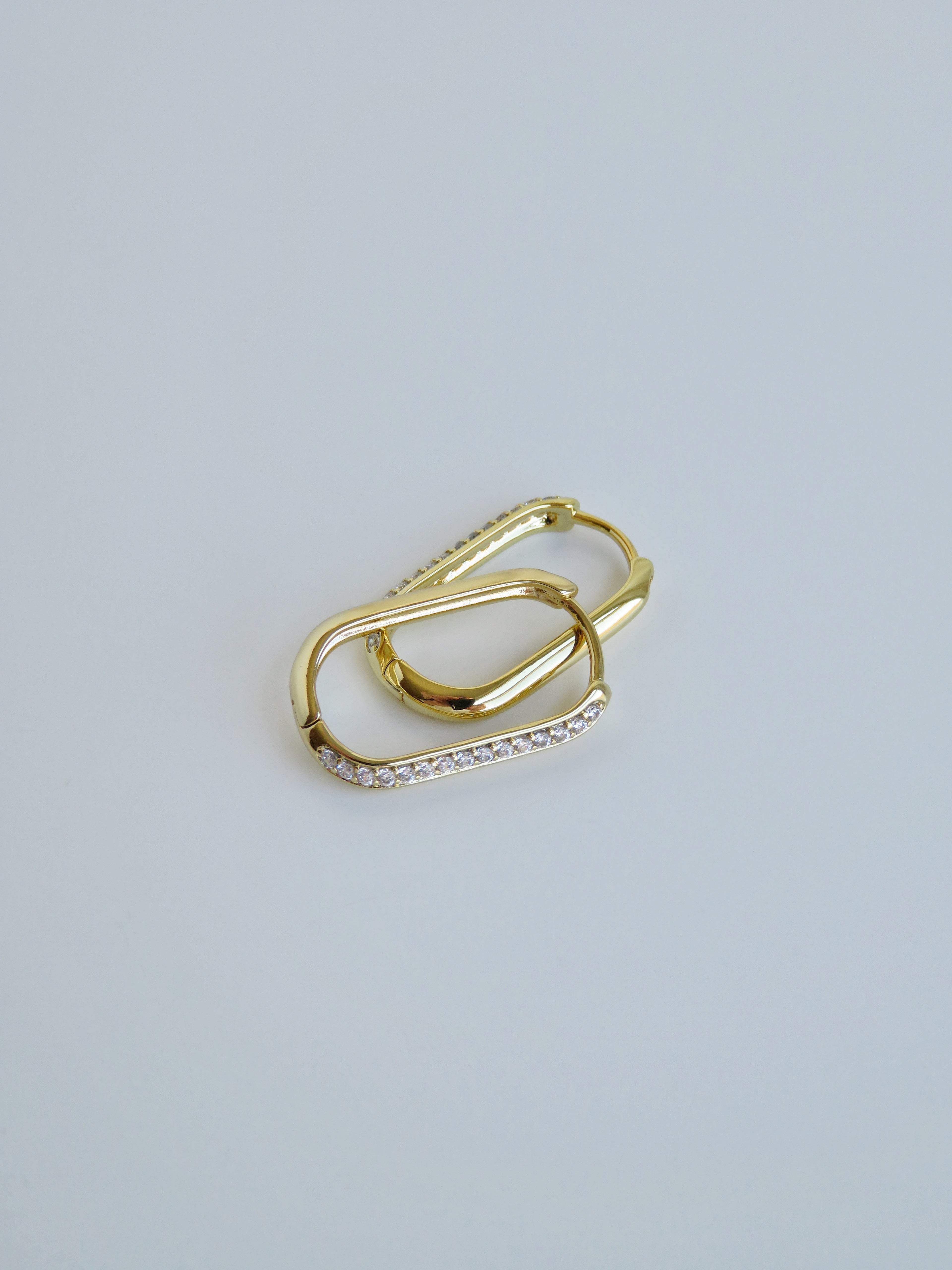Cadence Diamond Hoops