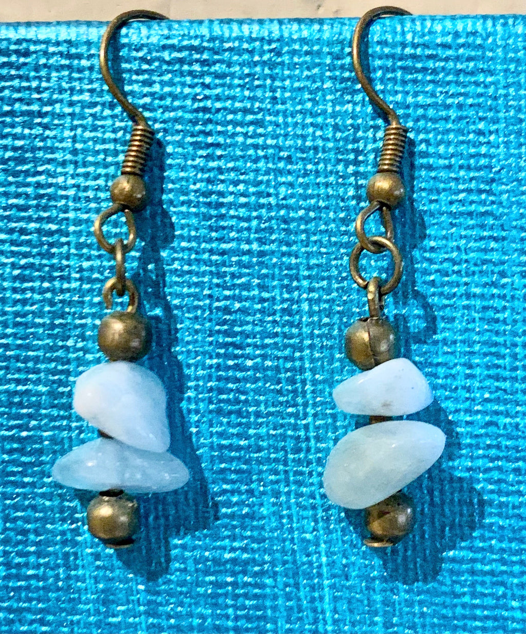 Arielle Handmade Aquamarine Earrings