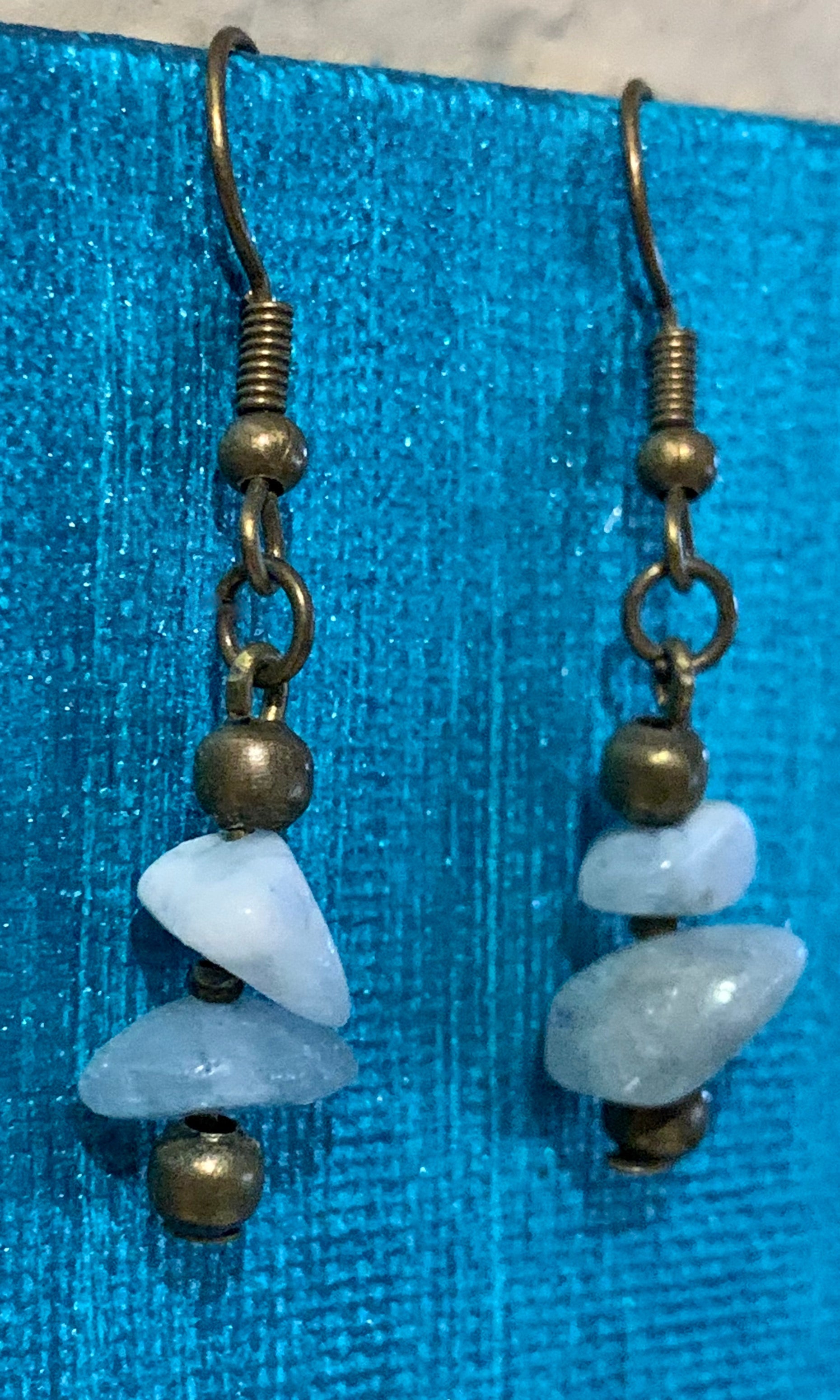 Arielle Handmade Aquamarine Earrings