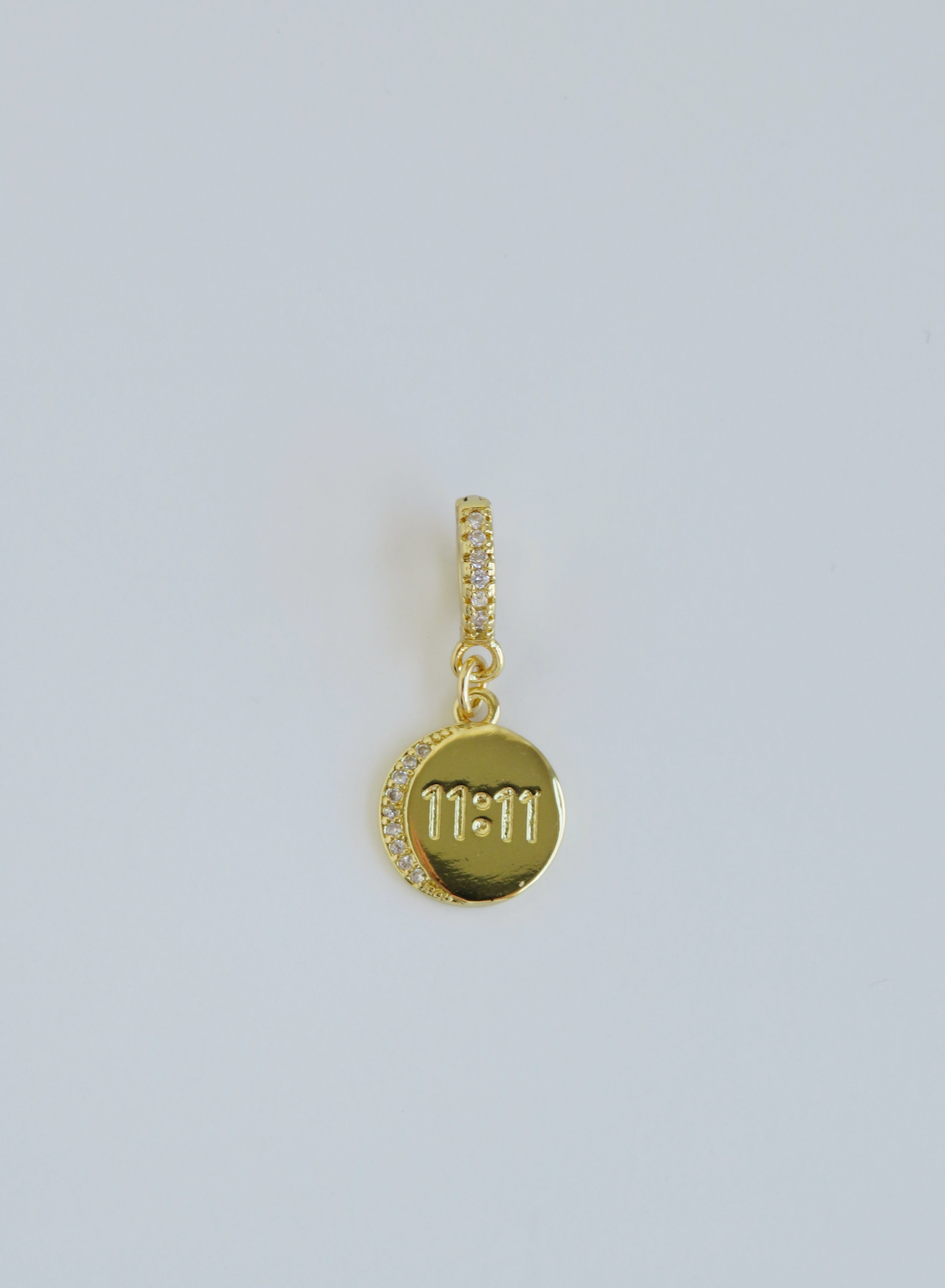 Set Your Intentions- Petite 11:11 Charm on Diamond Clasp