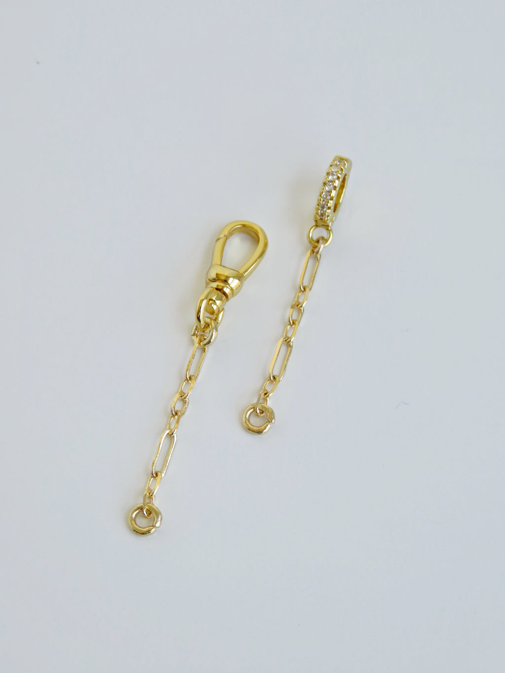 Hinged Clasp Lariat Chain - add a charm