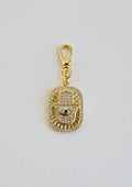 Hamsa - Hand of God Charm on Swivel Clasp