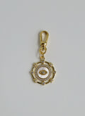 Celestial Evil Eye Perla Charm with Swivel Clasp