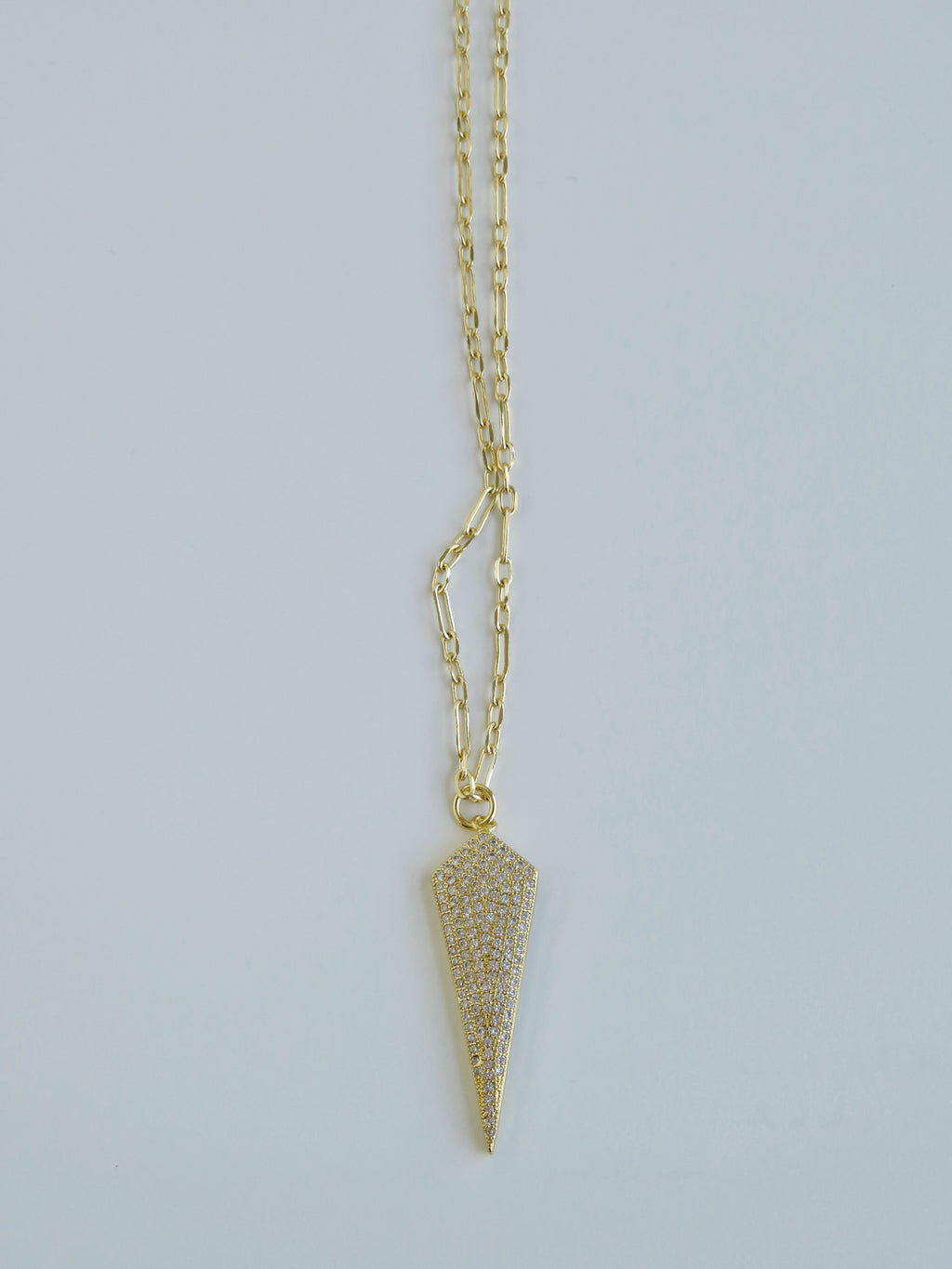 Diamond Arrowhead Necklace
