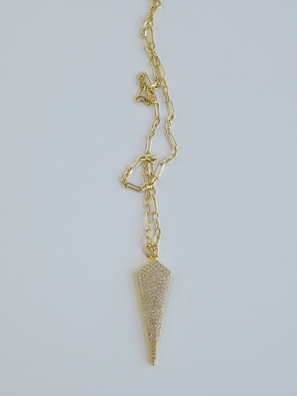 Diamond Arrowhead Necklace