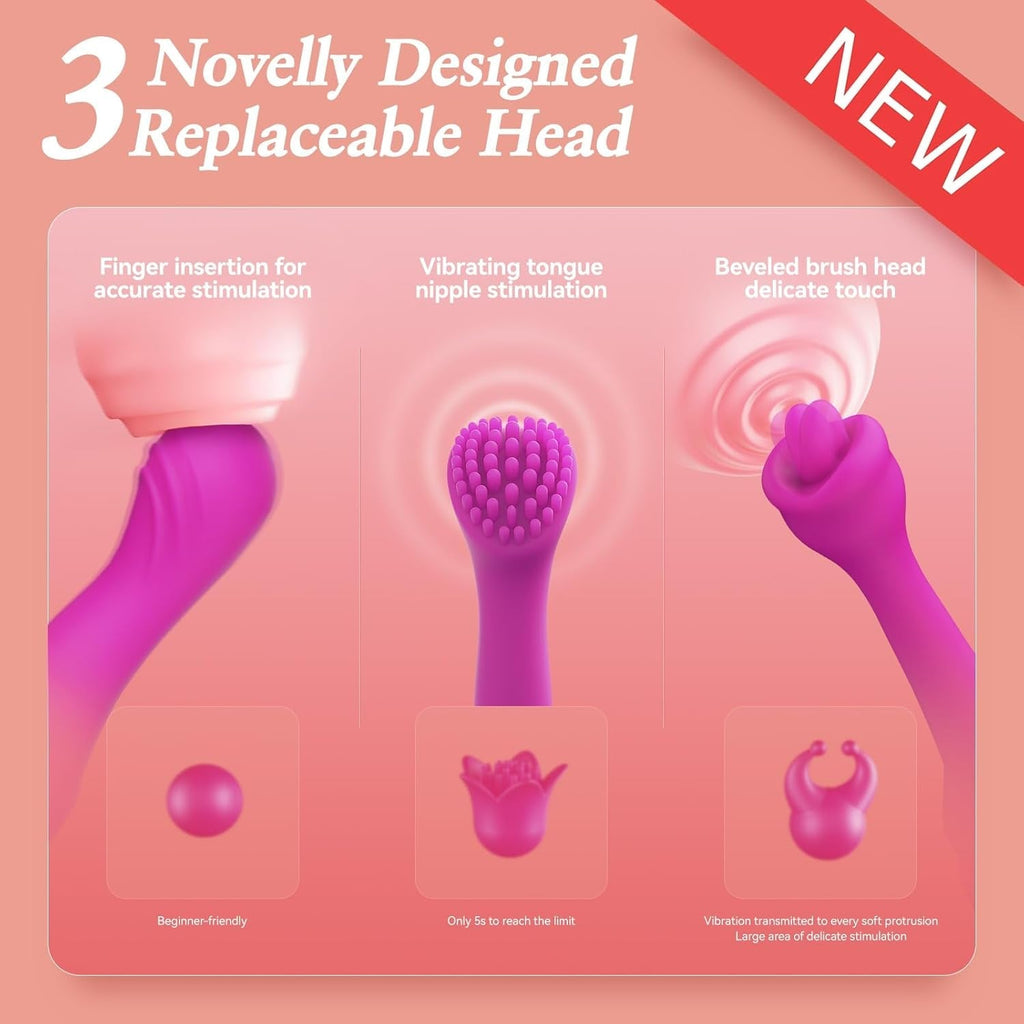 TriSense 3-Head Modular Precision Vibrator