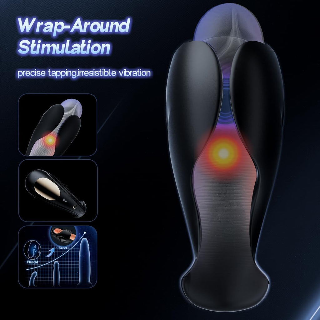 AeroFin Male Vibrator Air Stroker Trainer