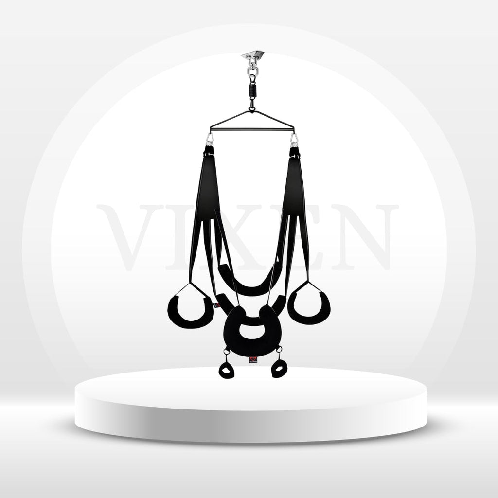 AeroGrip 360° Ceiling Sex Swing with Pillows & Cuffs