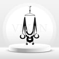 AeroGrip 360° Ceiling Sex Swing with Pillows & Cuffs