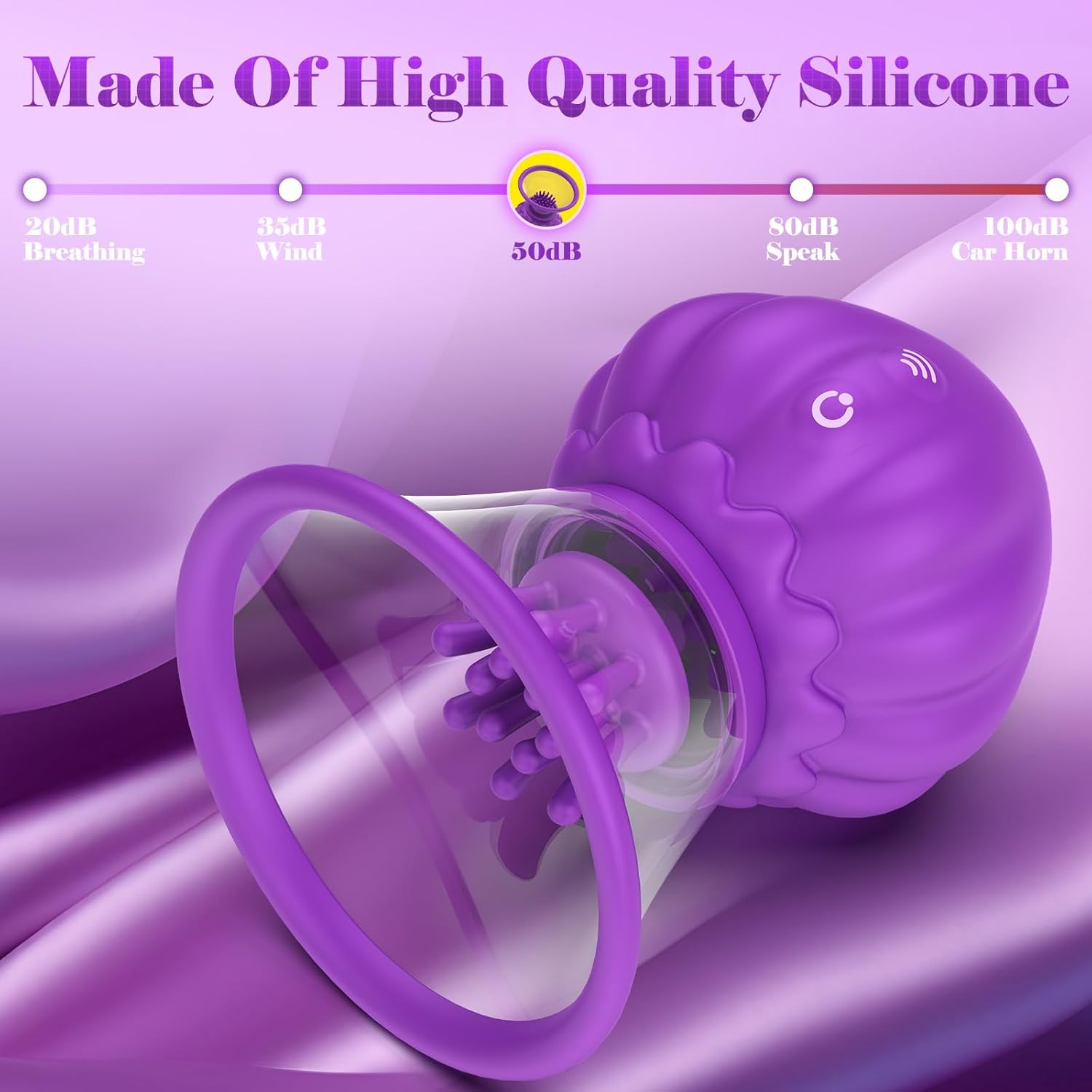 AeroJelly Nipple Sucking Vibrator