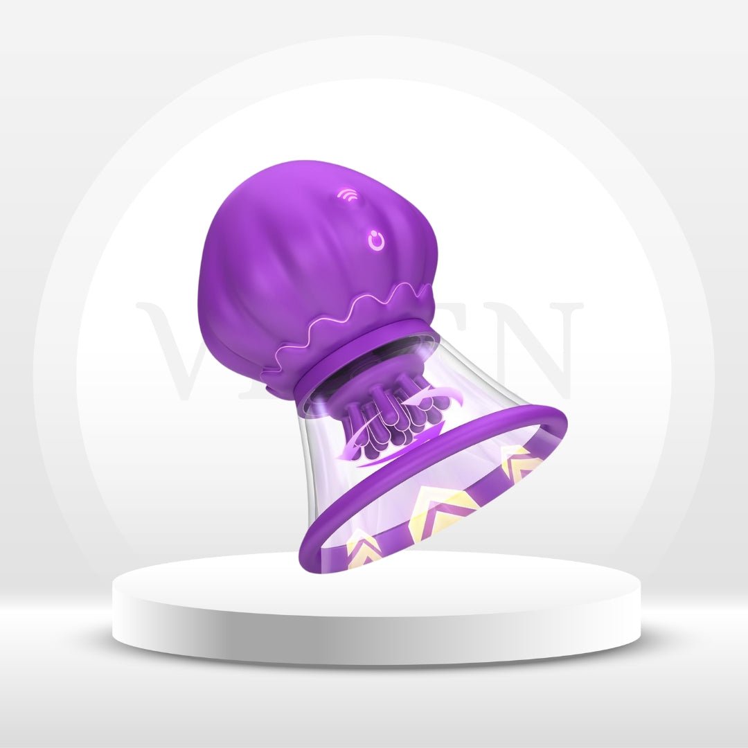 AeroJelly Nipple Sucking Vibrator