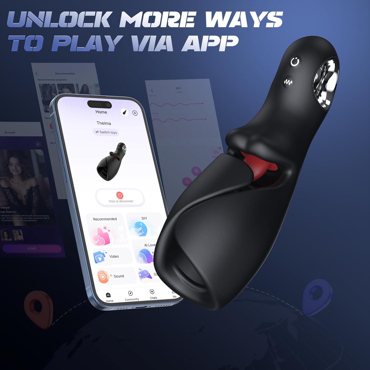 AeroLick AI Smart Stroker