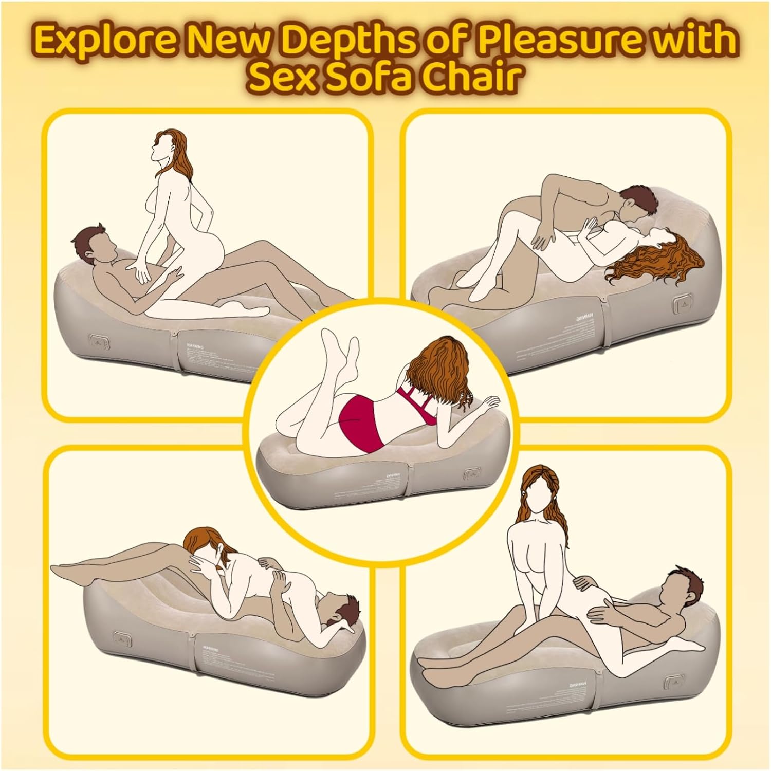 AeroLuxe Automatic Inflatable Sex Sofa