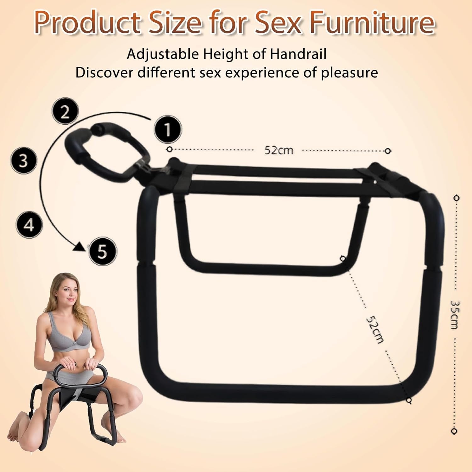 AeroRise Adjustable Motion Intimacy Chair