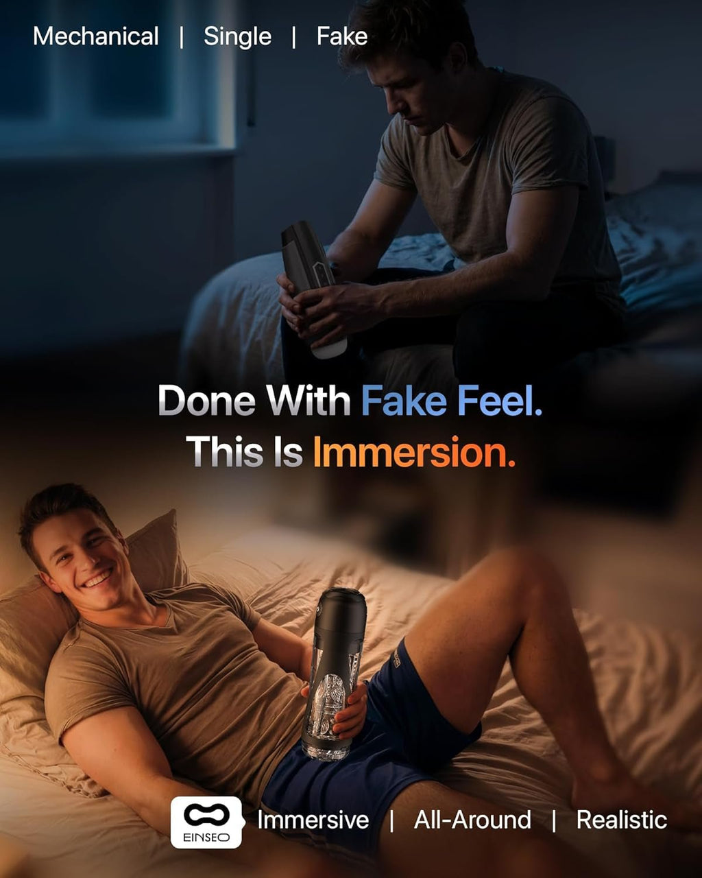 AetherSync AI Suction Pro Male Masturbator