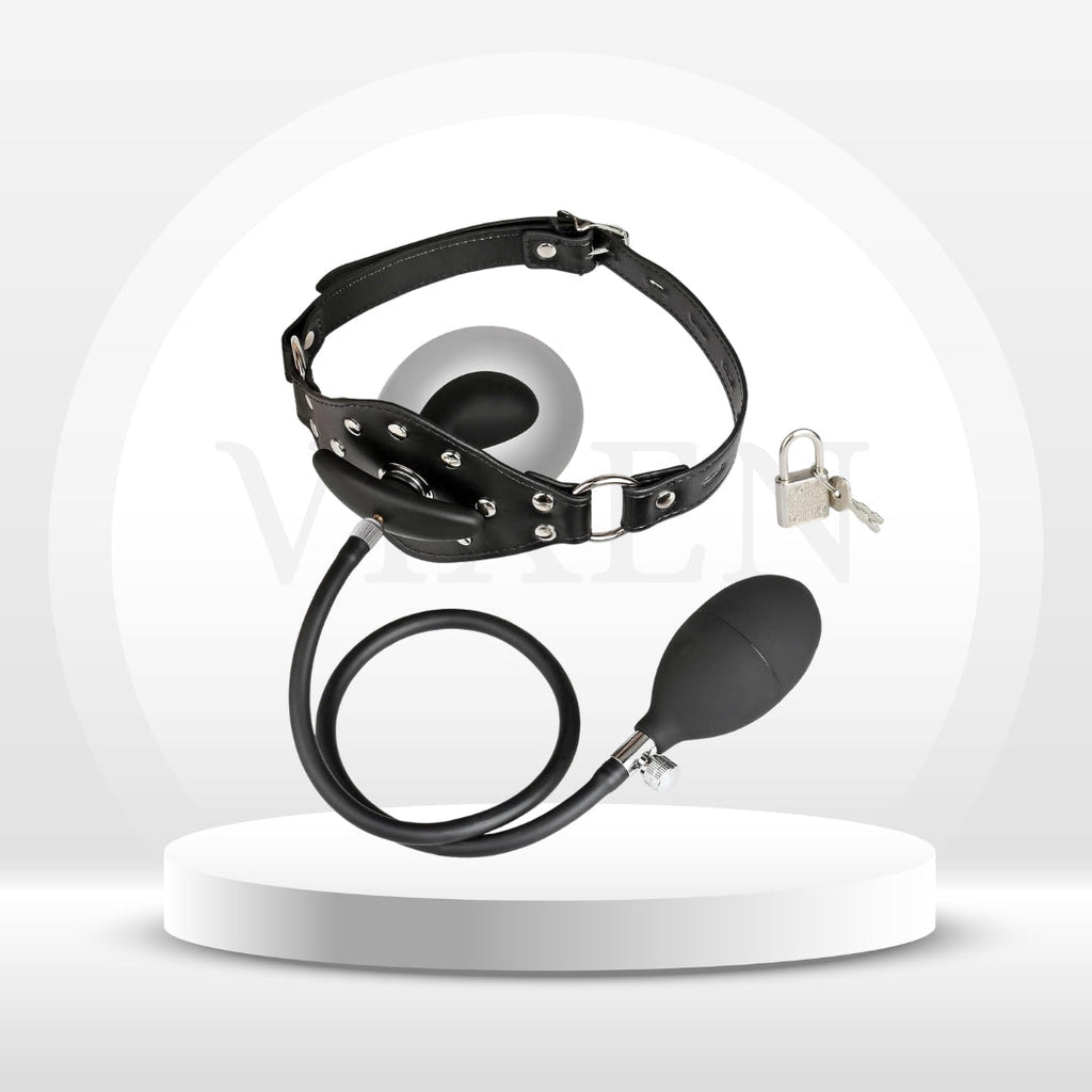 AirLock Inflatable BDSM Mouth Gag
