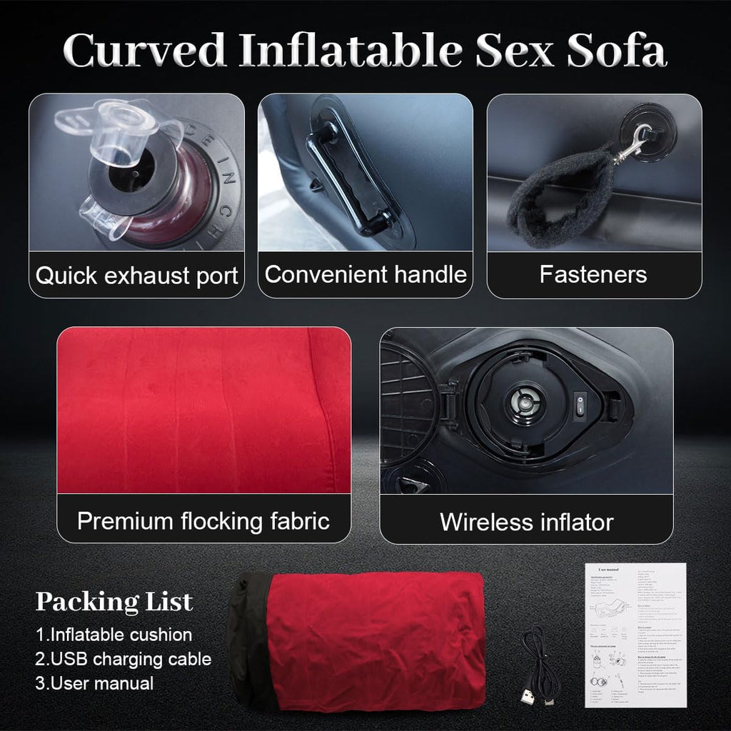 AirLust Auto-Inflate Sex Sofa