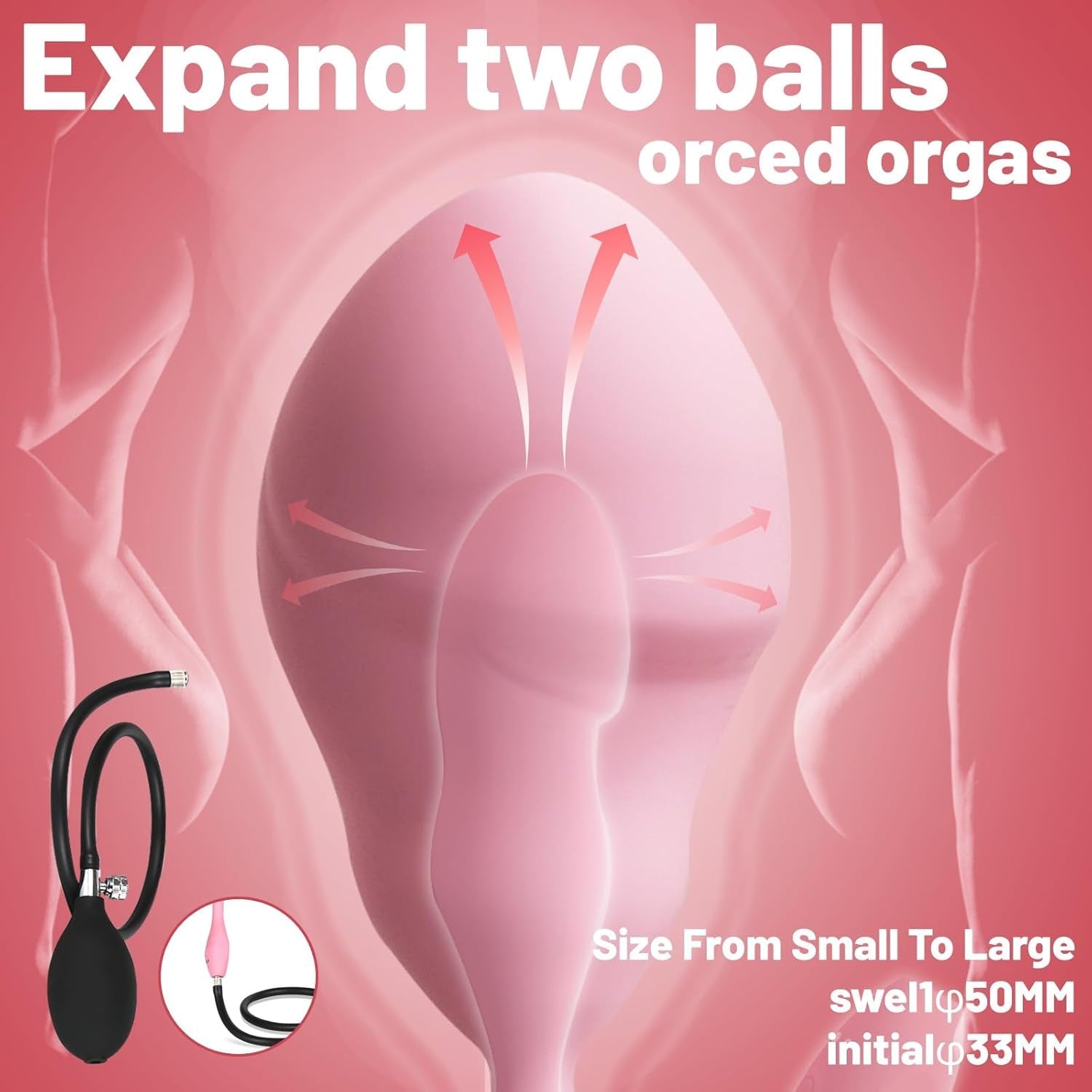 AirPulse Inflatable Vaginal & Anal Plug Trainer