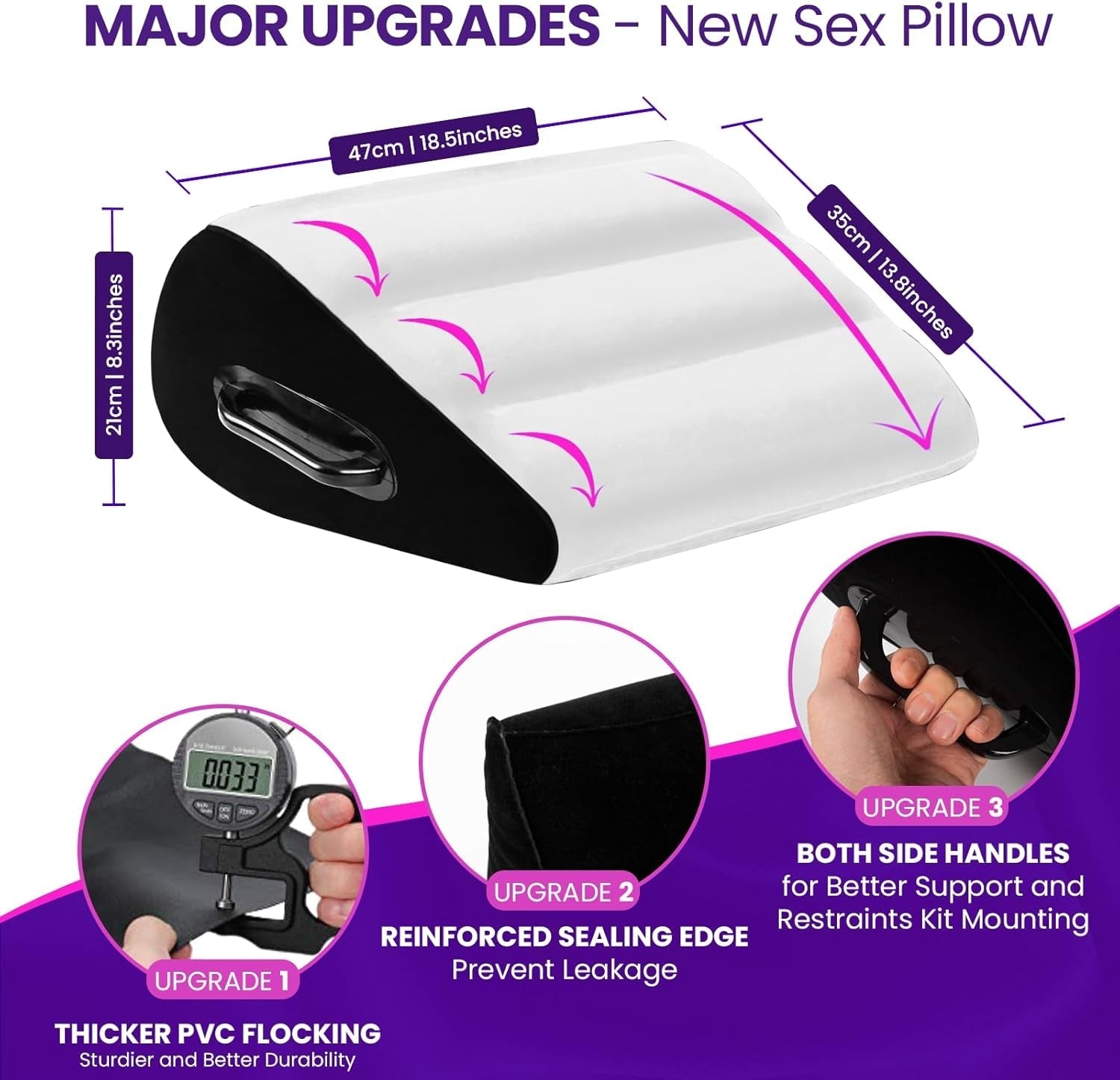 AirSaddle Inflatable Dildo Mount Sex Pillow