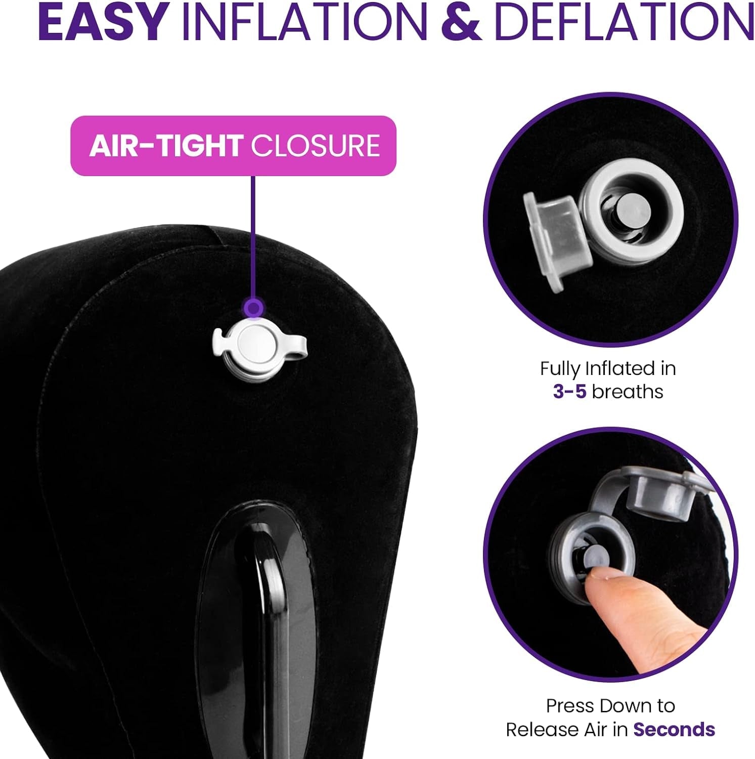AirSaddle Inflatable Dildo Mount Sex Pillow