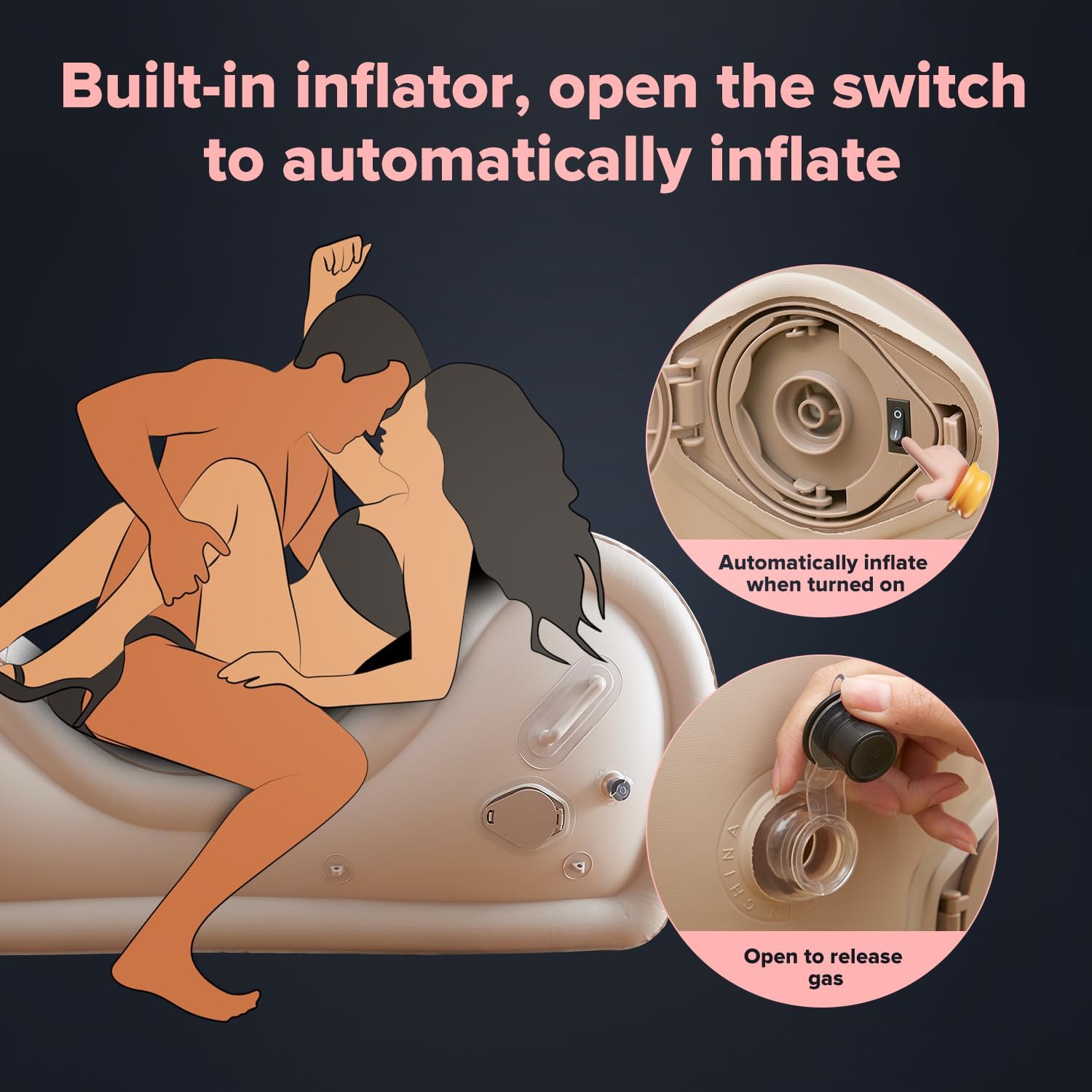 AirThrone Inflatable BDSM Sofa