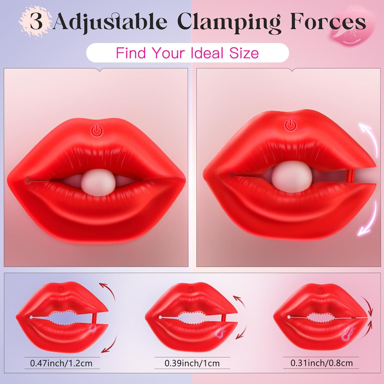 AIVibe Nipple Clamps with App & Remote