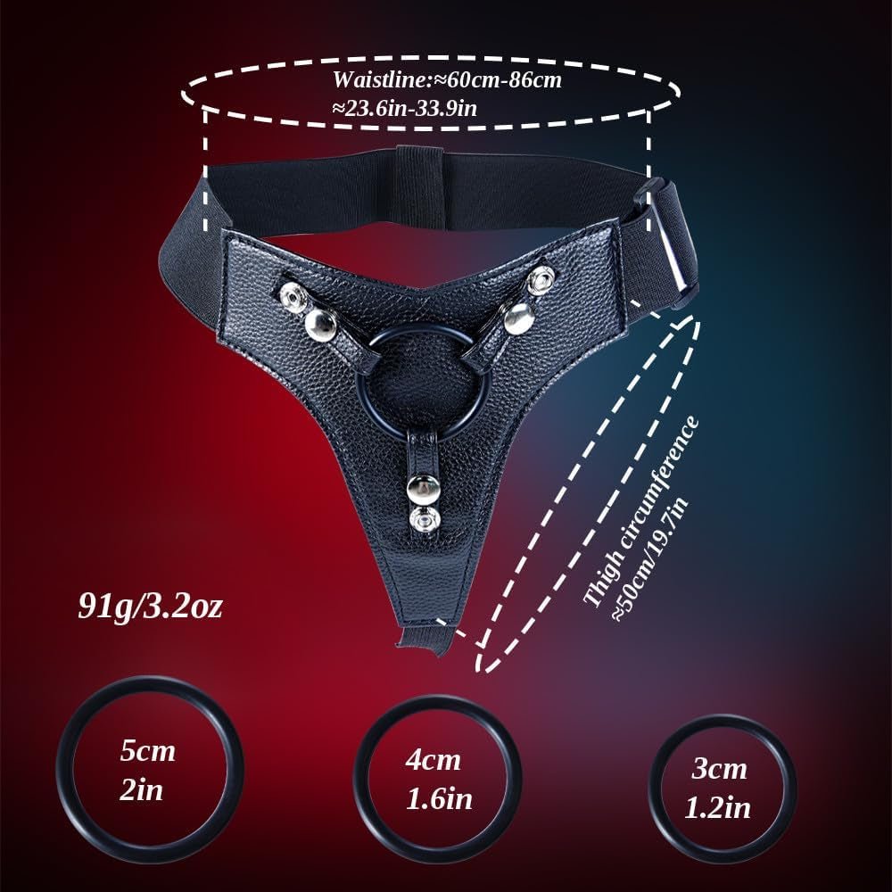 AlienKnot 2-Piece Fantasy Strap-On Dildo Set
