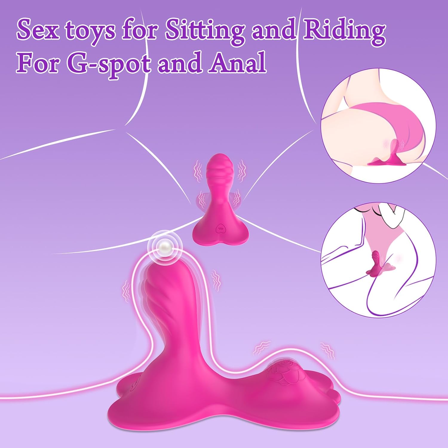 AnywhereRide App-Controlled Grinding Vibrator