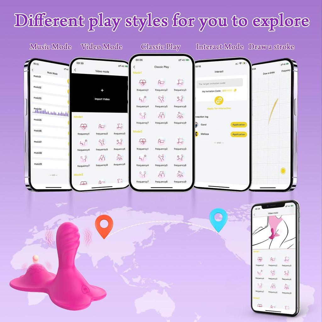 AnywhereRide App-Controlled Grinding Vibrator