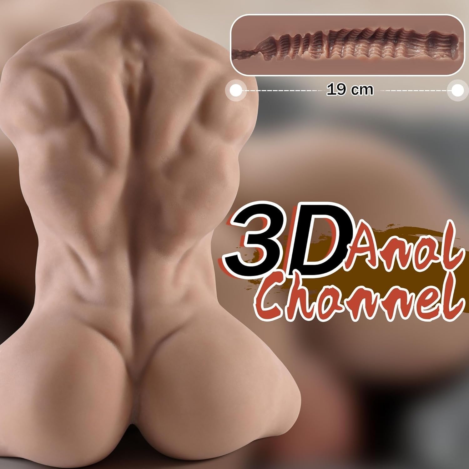ApolloFlex Realistic Male Torso Sex Doll