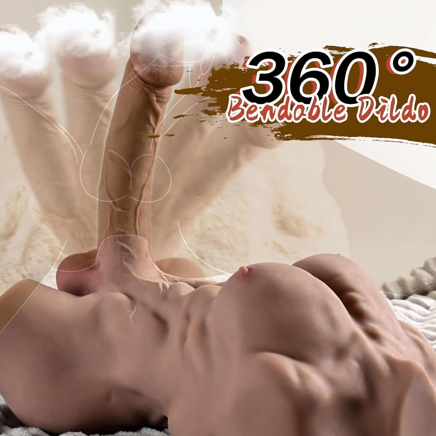 ApolloFlex Realistic Male Torso Sex Doll