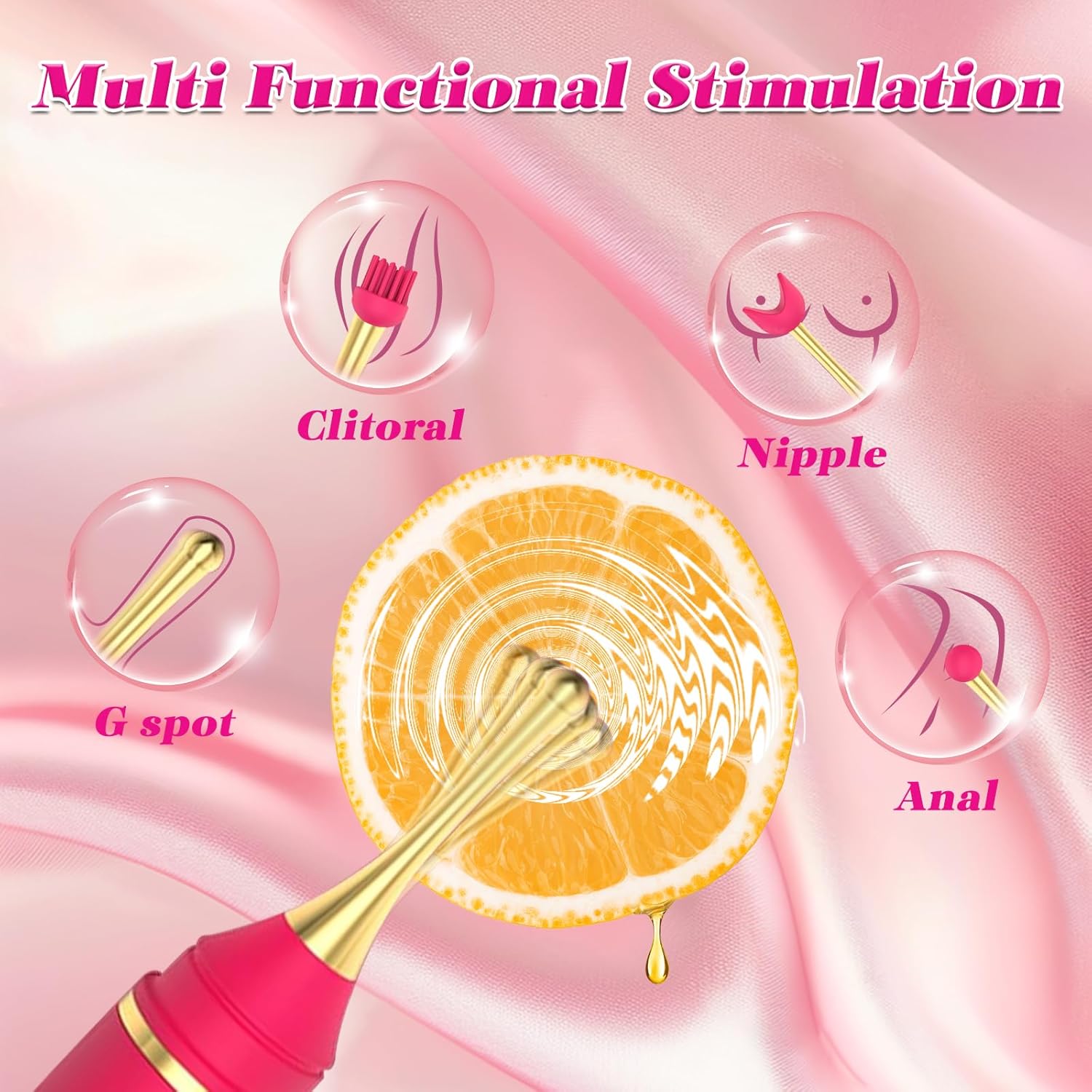 AquaQuiver 4-in-1 Clit & G-Spot Precision Vibrator