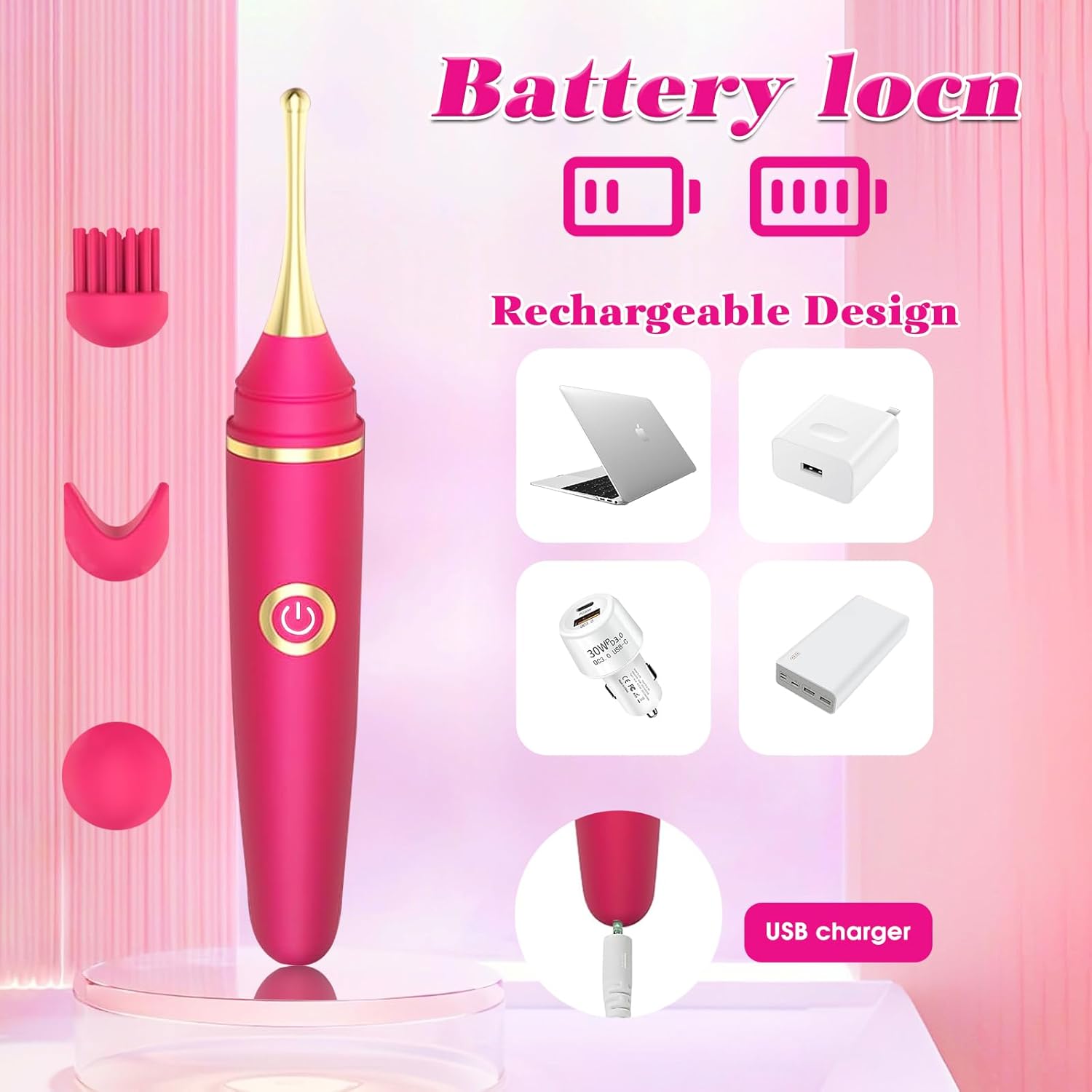 AquaQuiver 4-in-1 Clit & G-Spot Precision Vibrator