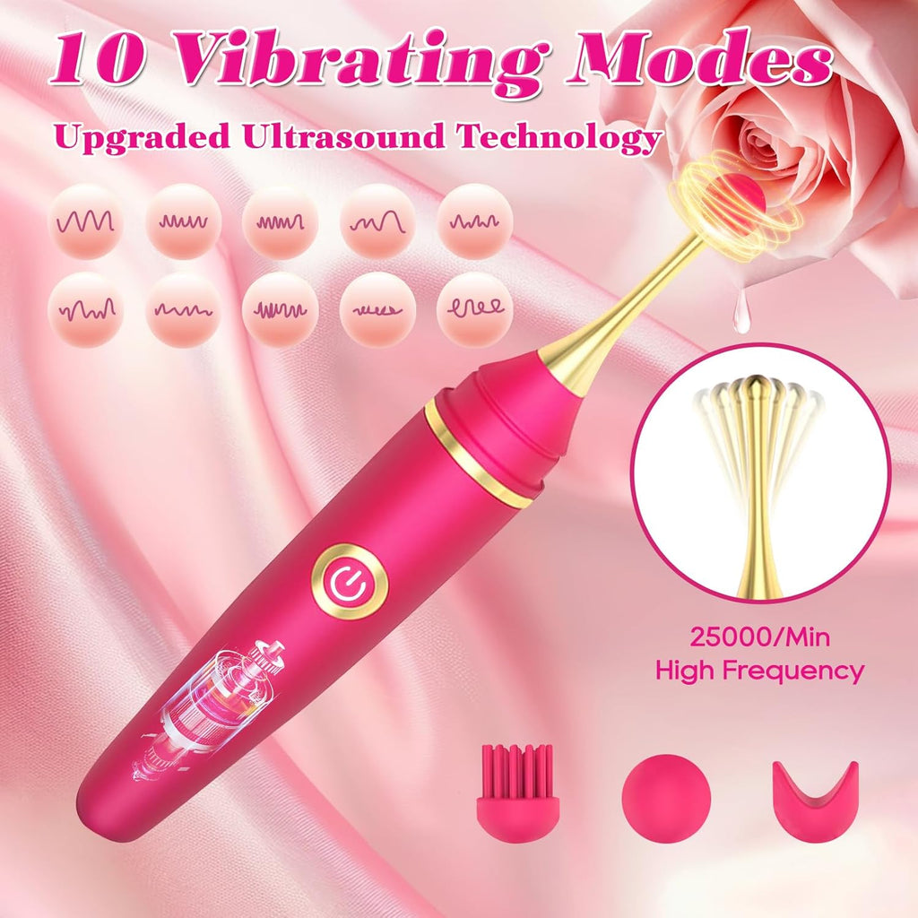 AquaQuiver 4-in-1 Clit & G-Spot Precision Vibrator