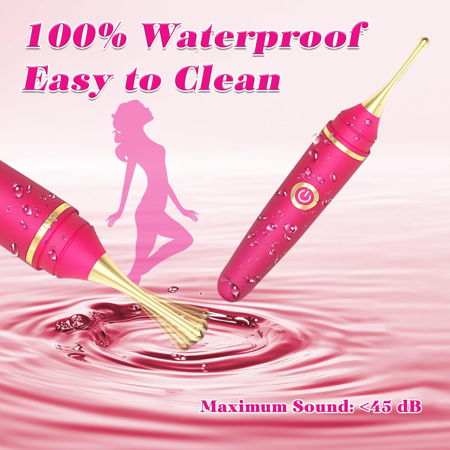 AquaQuiver 4-in-1 Clit & G-Spot Precision Vibrator