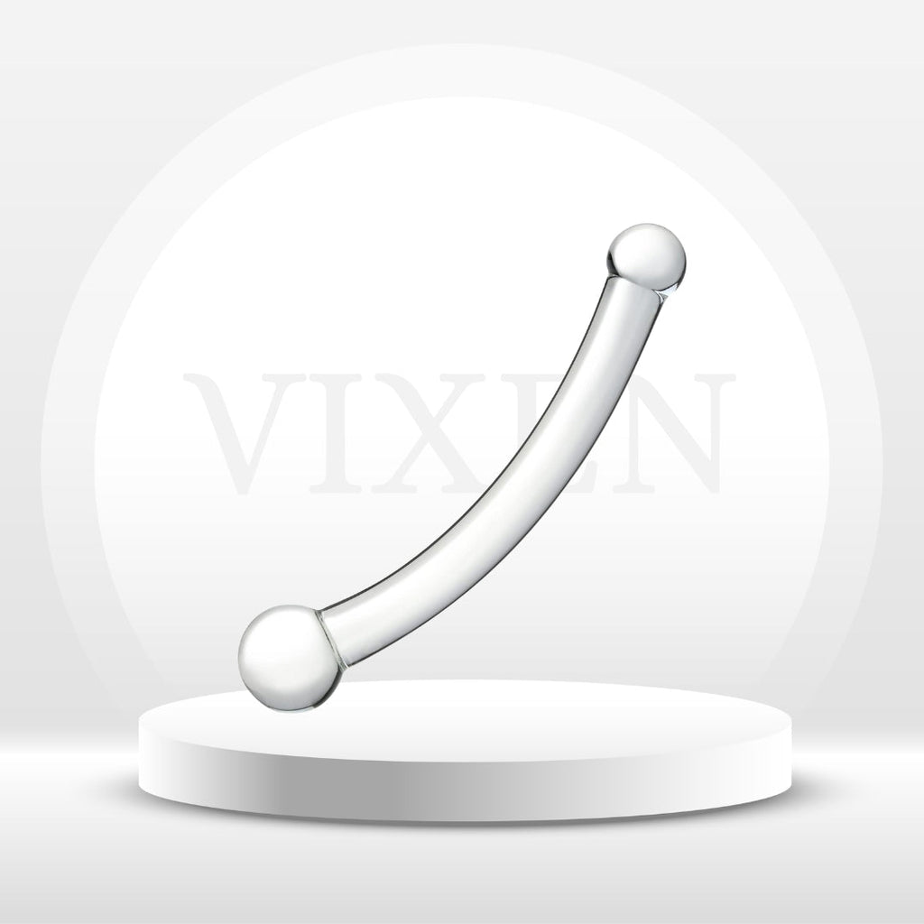 ArcGlow Dual Glass Anal Wand