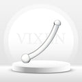 ArcGlow Dual Glass Anal Wand